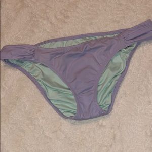 VS Lilac side runched bikini bottoms